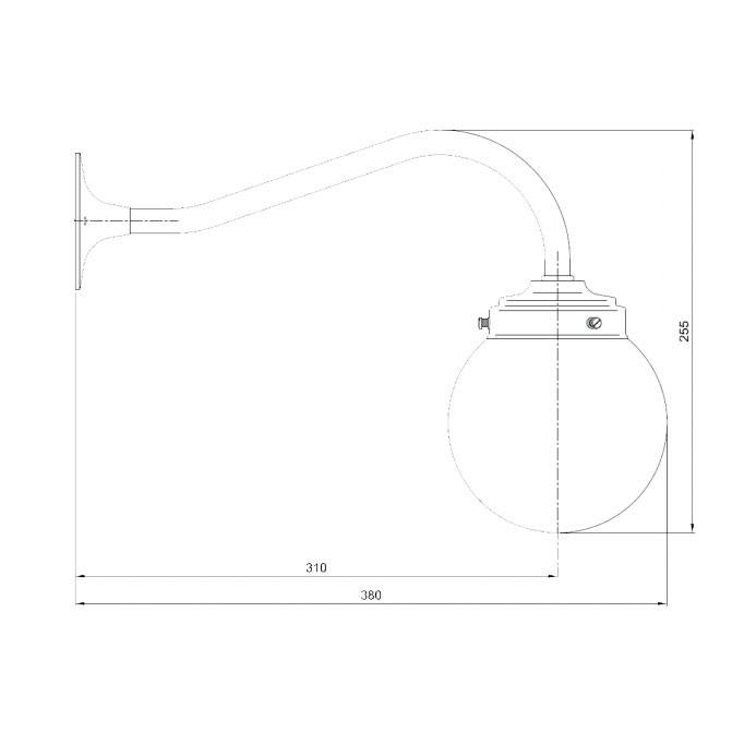 Clovelly N111 Wall Light