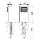 Tekna Country Wood N196 Floor Lamp | All Square Lighting