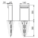 Tekna Creed Wood N197 Floor Lamp | All Square Lighting