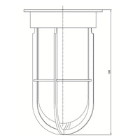 Tekna Docklight N011 Ceiling Light | All Square Lighting