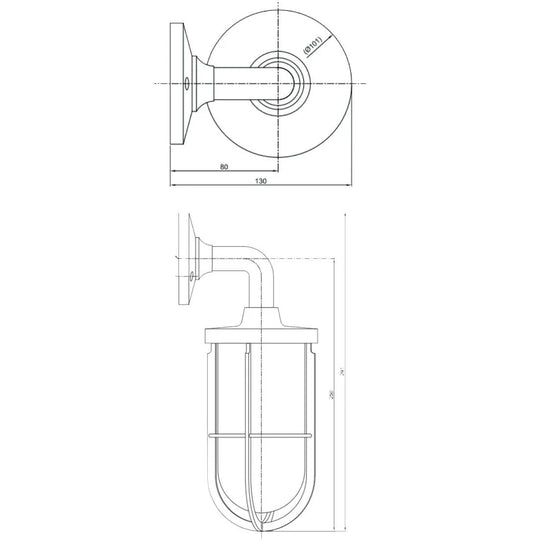 Docklight N010 Wall Light