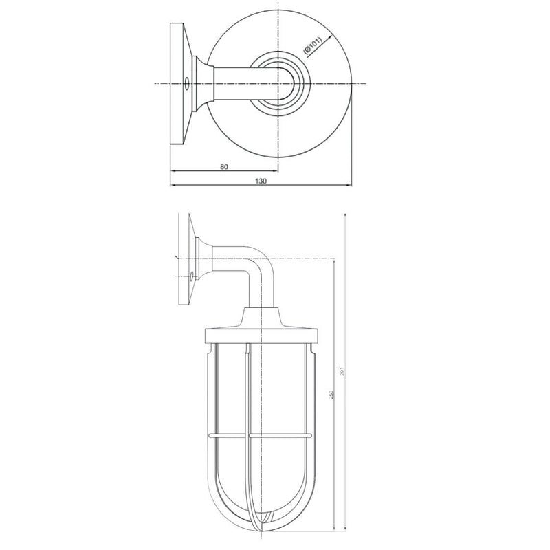 Docklight N010 Wall Light