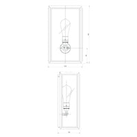 Tekna Essex N094 Wall Light | All Square Lighting