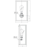 Tekna Essex N096 City Wall Light | All Square Lighting