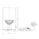 Tekna Floor OD N160 Floor Lamp | All Square Lighting