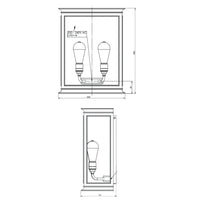 Tekna Fullham N165 Wall Light | All Square Lighting