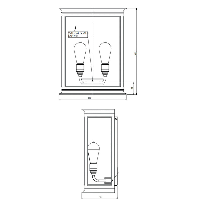 Fullham N165 Wall Light