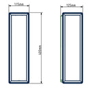 Tekna Hemsby 400 N179 Wall Light | All Square Lighting