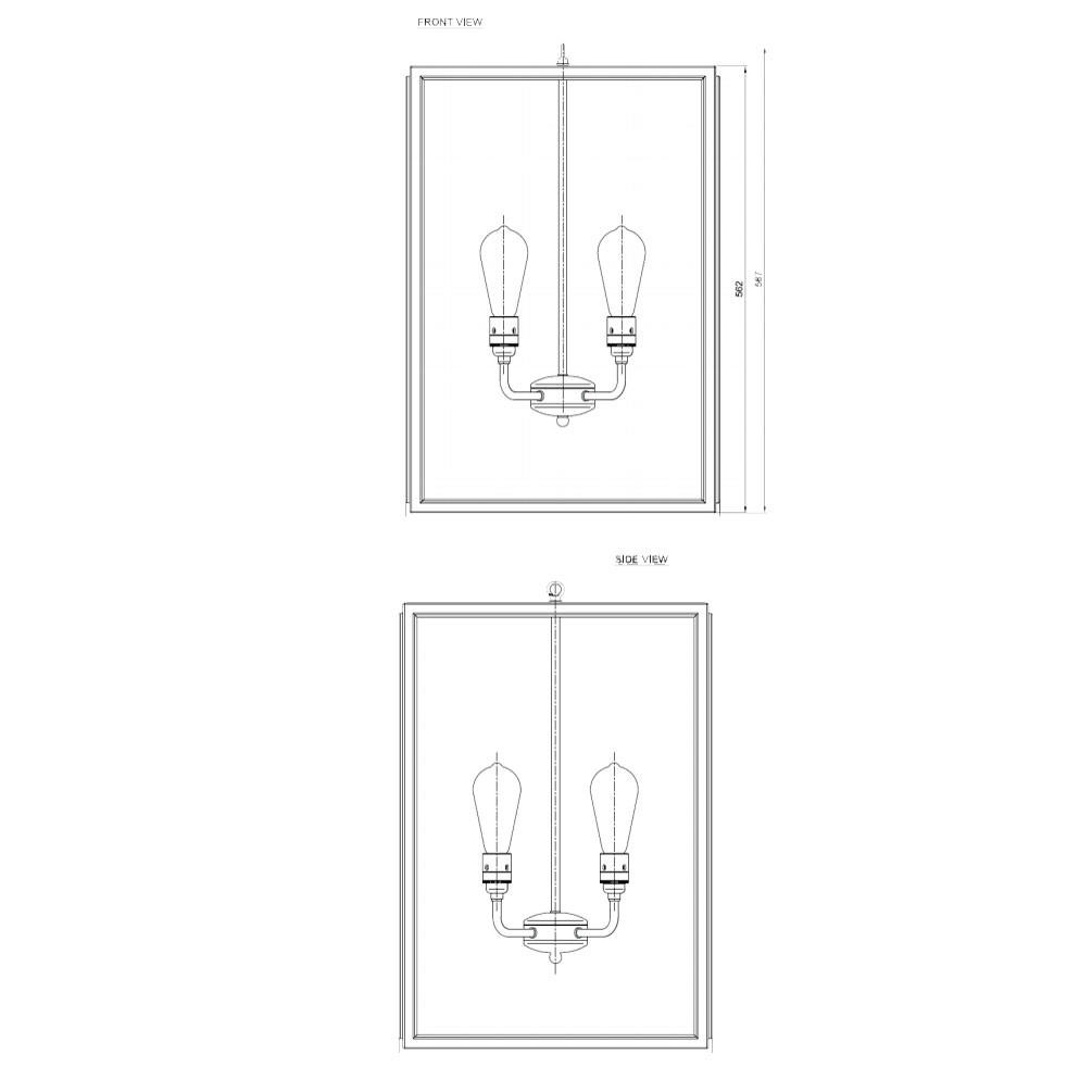 Tekna Ilford N100 Large Pendant Light | All Square Lighting