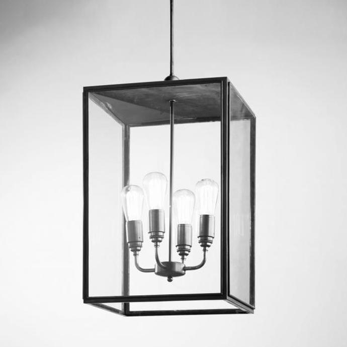 Ilford N102 Large Closed Top Pendant Light
