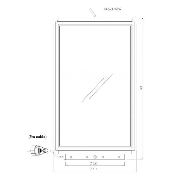 Tekna Ilford N106 Large Portable Floor Lamp | All Square Lighting
