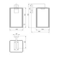 Tekna Ilford N108 LED Wall Light | All Square Lighting