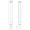 Tekna Kembleford N192 Large Single Wall Light | All Square Lighting