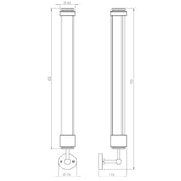 Tekna Kembleford N192 Large Single Wall Light | All Square Lighting