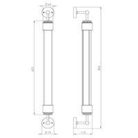 Tekna Kembleford N194 Large Double Wall Light | All Square Lighting