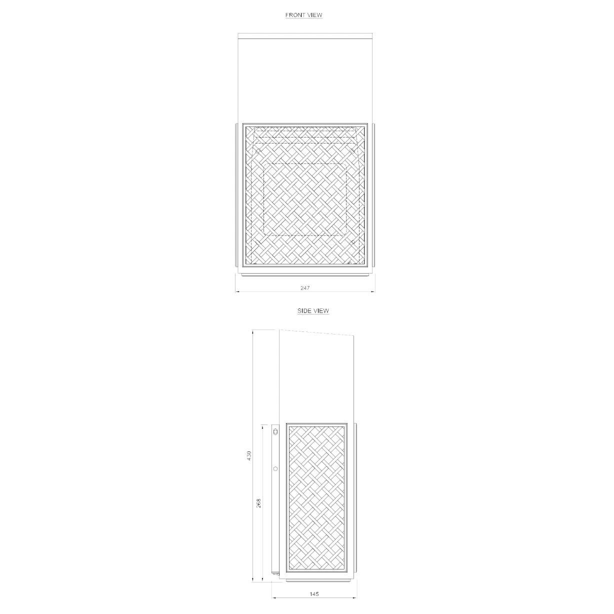 Tekna Maddox N124 Wall Light | All Square Lighting