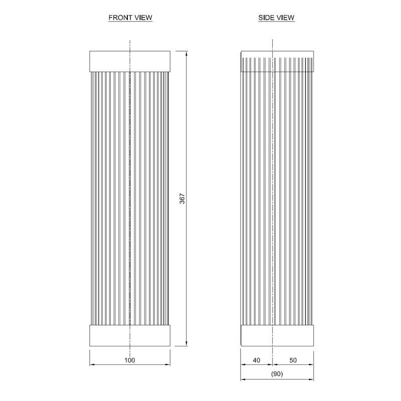 Tekna Mercer N119 Wall Light | All Square Lighting