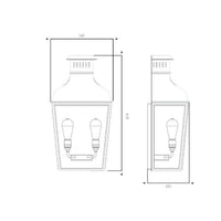 Tekna Montrose N147 City Wall Light | All Square Lighting