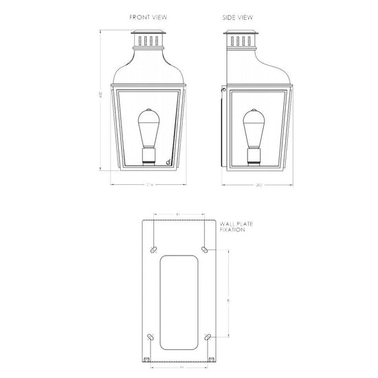 Montrose N148 City Small Wall Light