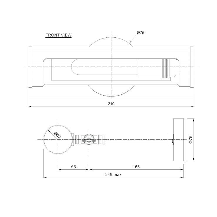 Tekna Picture N145 Small Picture Light | All Square Lighting