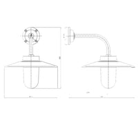 Tekna Quay N077 90° Wall Light | All Square Lighting