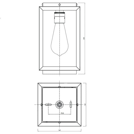 Village N141 Ceiling Light