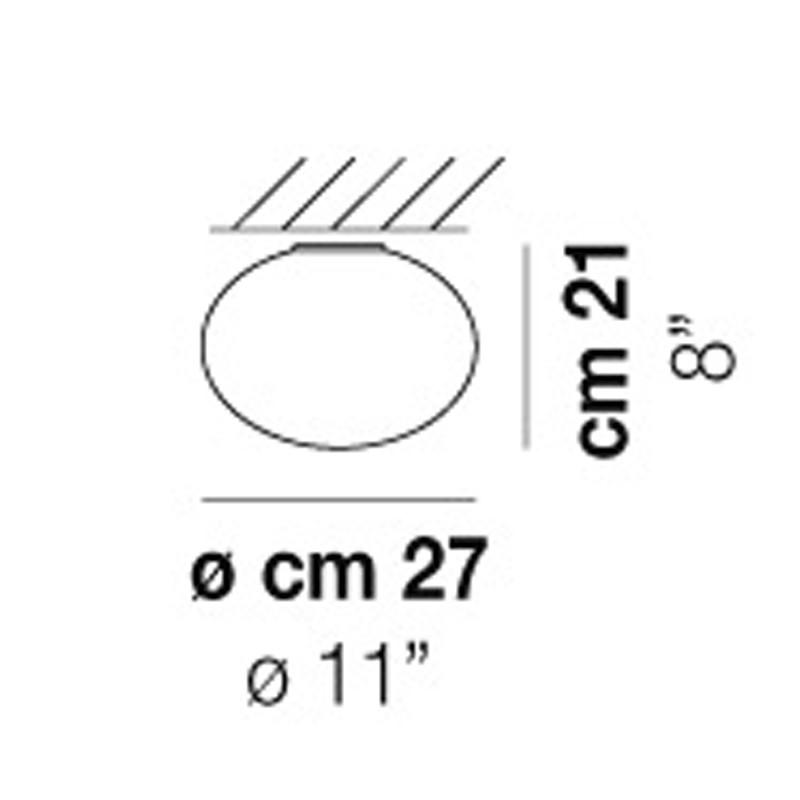 Lucciola 27 Wall Light