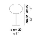 Vistosi Lucciola 30 P Table Lamp | All Square Lighting
