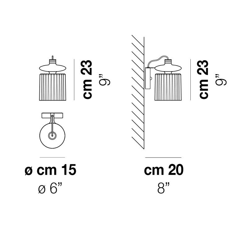 Tread Wall Light