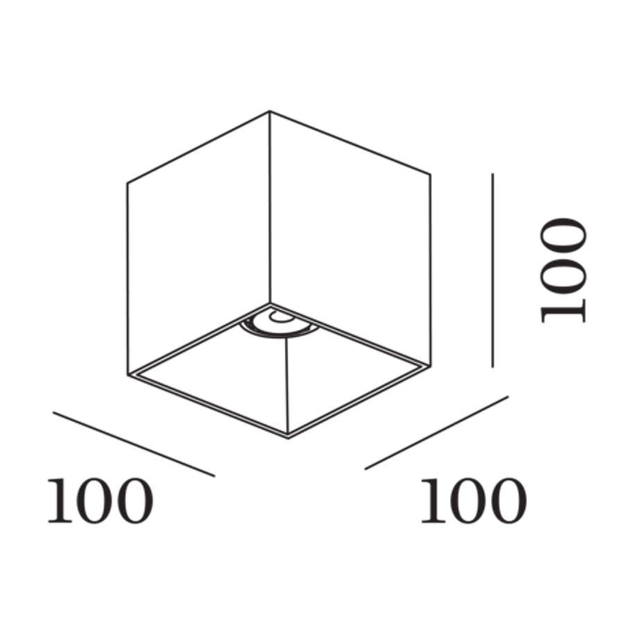 Box 1.0 GU10 Ceiling Light