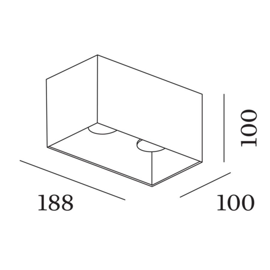 Box 2.0 LED Ceiling Light