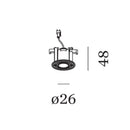 Wever & Ducré Match Point Trimless 1.0 Downlight | All Square Lighting