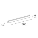 Wever & Ducré Mirbi Long 2.0 Wall Light | All Square Lighting