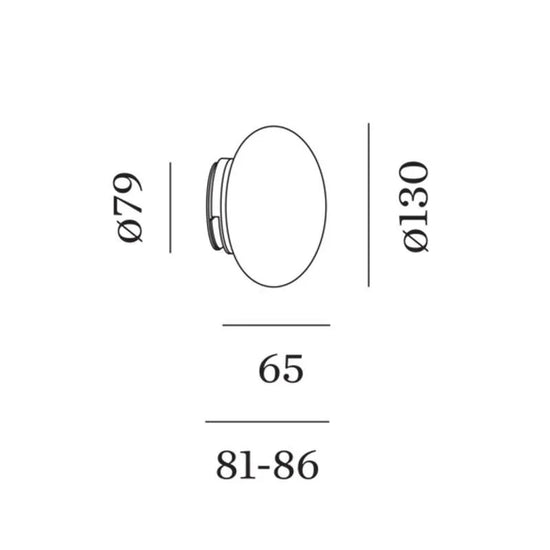 Perlez Clip IP44 1.0 Wall Light