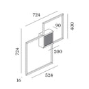 Wever & Ducré Venn 1.0 Wall Light | All Square Lighting